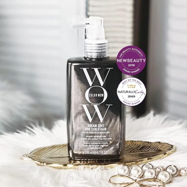 COLOR WOW Dream Coat for Curly Hair – Frizz-Free Curls Made Easy | Moisture-Boosting Spray, Curl-Enhancing Formula - Image 6