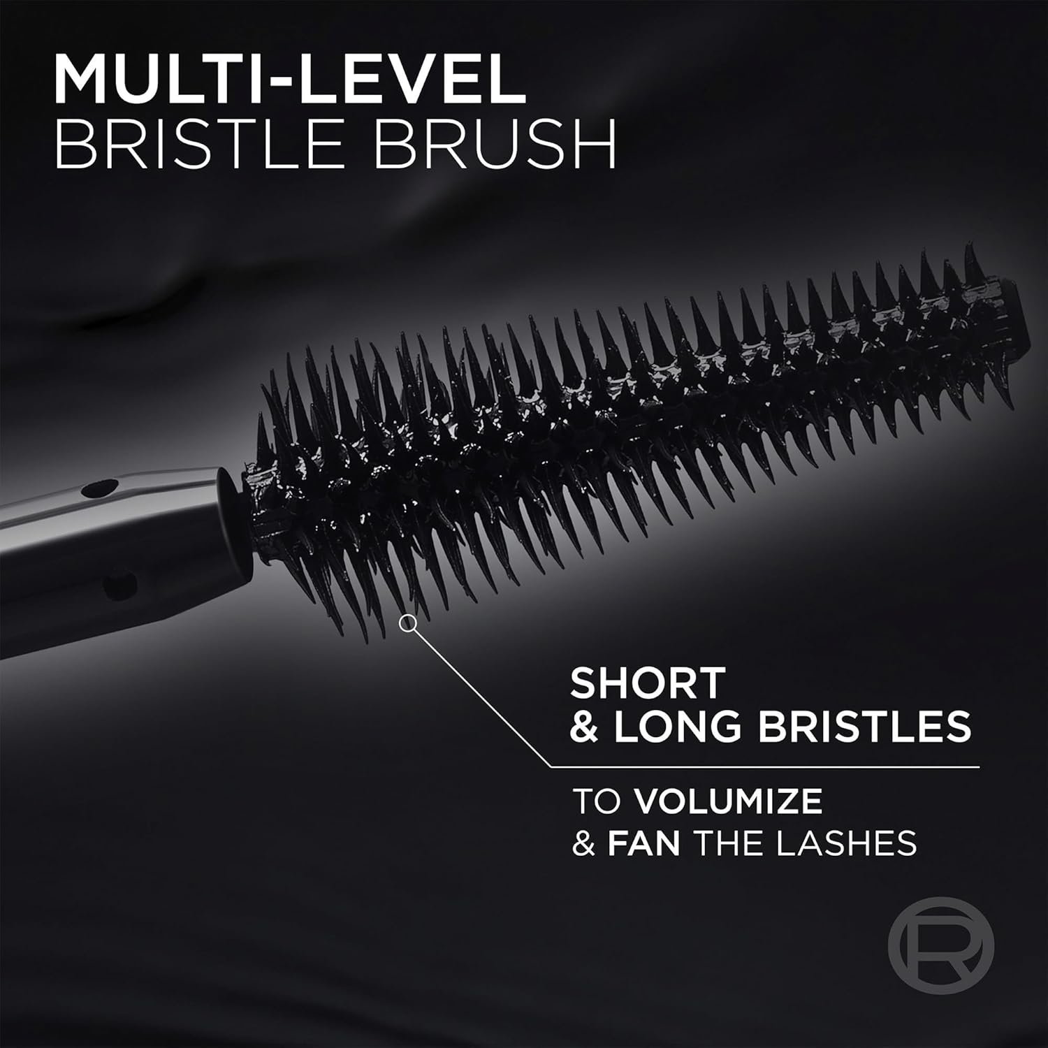 L'Oreal Paris Voluminous Panorama Mascara, Volumizing and Lengthening Formula, Longwear, Smudge-Resistant and Washable, All Night Black Mascara, 0.33 Fl Oz - Image 6