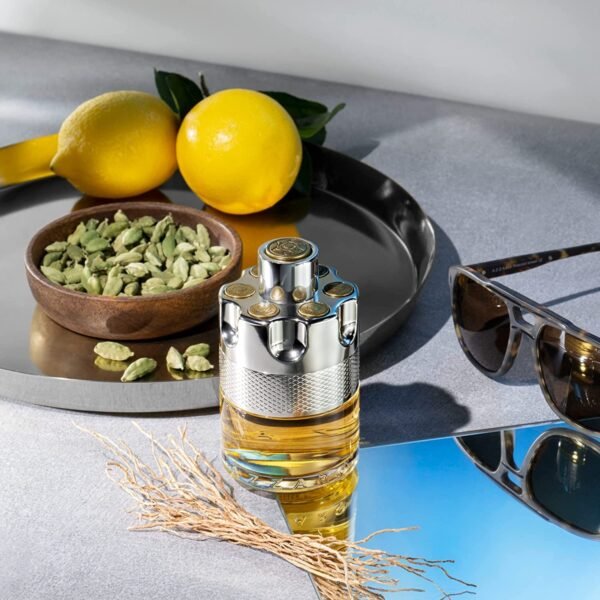 Azzaro Wanted Eau de Toilette - Vibrant & Irresistible Mens Cologne - Woody, Citrus & Spicy Fragrance - Fresh Notes of Cardamom, Lemon, Vetiver - Everyday Wear - Luxury Perfumes for Men - Image 9
