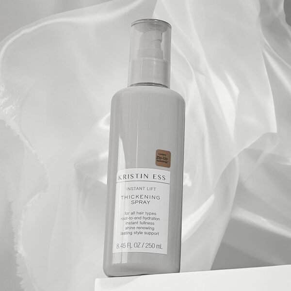 Kristin Ess Hair Instant Lift Thickening Spray for Volume + Fullness on Fine Hair, Shine Renewing, Style Support, Sulfate and Paraben Free, 8.45 fl. oz. - Image 8