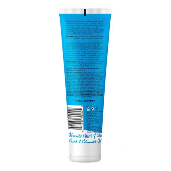 Marc Anthony Argan Oil Conditioner with Keratin - Moisturizing & Hydrating for Dry, Dull Hair - Repairs, Strengthens & Revives Shine with Nourishing Argan Oil of Morrocco - Sulfate Free & Paraben Free - Image 8