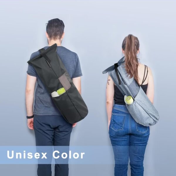 Explore Land Oxford Yoga Mat Storage Bag with Breathable Mesh Window and Large Pocket - Image 8