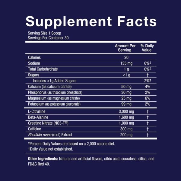 Novex Biotech PRE-7 Pre-Workout Pineapple Flavor – Super Preworkout Supplement – 300 MG Caffeine – Replenish Electrolytes – Amplify Vascular Pump* - 30 Servings - Image 7