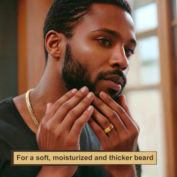 Beard Care Gifts for Men: Beard Growth Kit w/ All-Natural Ingredients - Beard Oil, Beard Balm and Beard Growth Spray - Beard Kit for Men Grooming and Care ,Ideal Gifts for Him Husband Boyfriend or Dad - Image 4