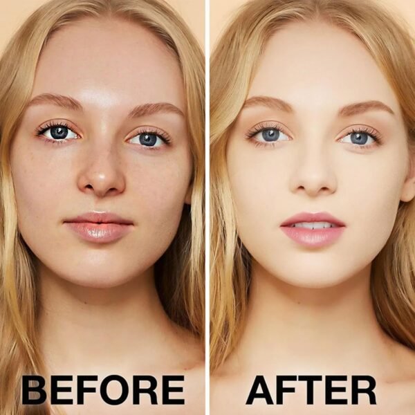 Mushroom Head Air Cushion CC Cream, Moisturizing Concealer Makeup Base, Even Skin Tone, Brighten, Waterproof Long Lasting Matte Oil Control Air Cushion CC Cream Foundation (Ivory) - Image 4