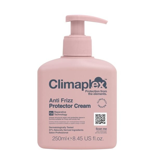 Anti Frizz Protector Cream - Shields from Heat and UV Damage - Promotes Healthy Scalp - Soothes and Improves Shine - Leaves Hair Silky Smooth - Vegan Friendly and Cruelty Free - 8.45 oz - Image 2