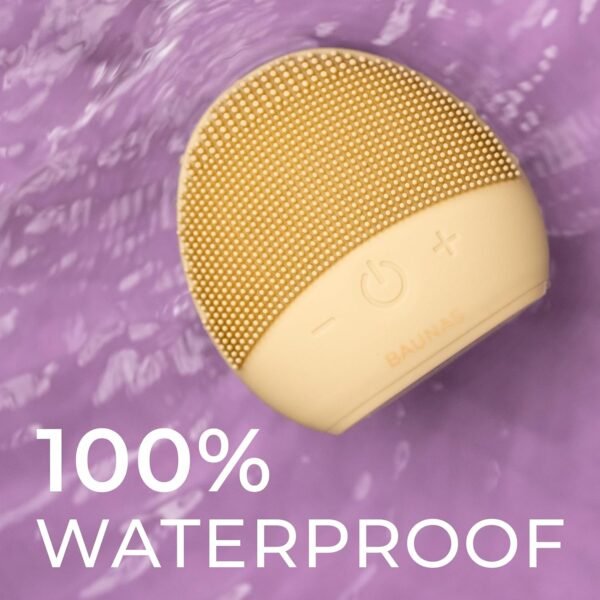 Facial Cleansing Brush | Waterproof Silicone Face Scrubber | Sonic Ultra-Soft Exfoliator | Deep Pore Cleansing Massager | Skincare | Beauty Valentines Gift for Women - Image 7