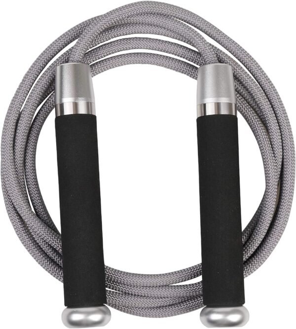 BlitzBite Professional Weighted Jump Ropes 1.41LB Adjustable Speed Skipping Rope Ball Bearings Anti-Slip Handles Boxing MMA Cardio Training Full body Exercise - Image 2