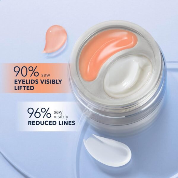 RoC Derm Correxion Dual Eye Cream with Advanced Retinol + Peptides for Puffy Eyes and Dark Circles, (.68 oz) with Retinol Eye Cream Packette - Image 4