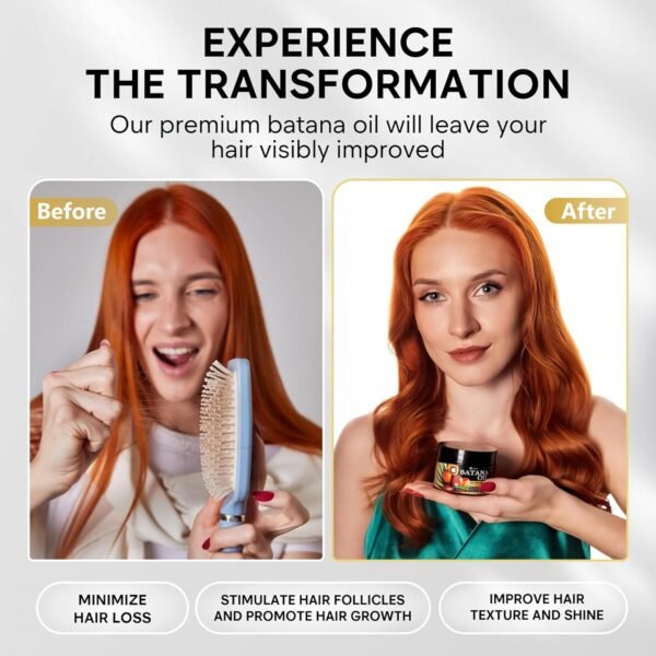 Eway Pure Batana Oil for Hair Growth Dr Sebi Organic – 100% Raw Batana Oil for Hair Growth with a Nourishing Formula to Shine for Both Women & Men - Image 8
