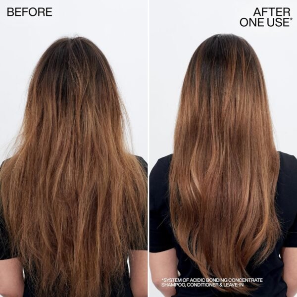 Redken Bonding Leave In Conditioner for Damaged Hair | Hair Repair | Strengthens Weak and Brittle Hair | Acidic Bonding Concentrate | Leave In Treatment | For All Hair Types - Image 9