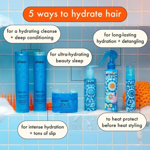 amika hydro rush intense moisture mask with hyaluronic acid - Image 10
