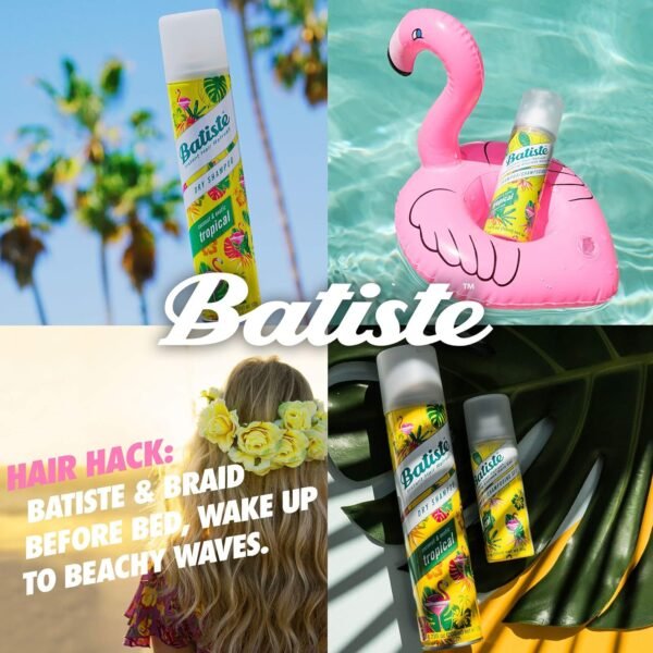 Batiste Dry Shampoo, Tropical Fragrance, 6.73 fl. oz. (Pack of 3) - Image 5