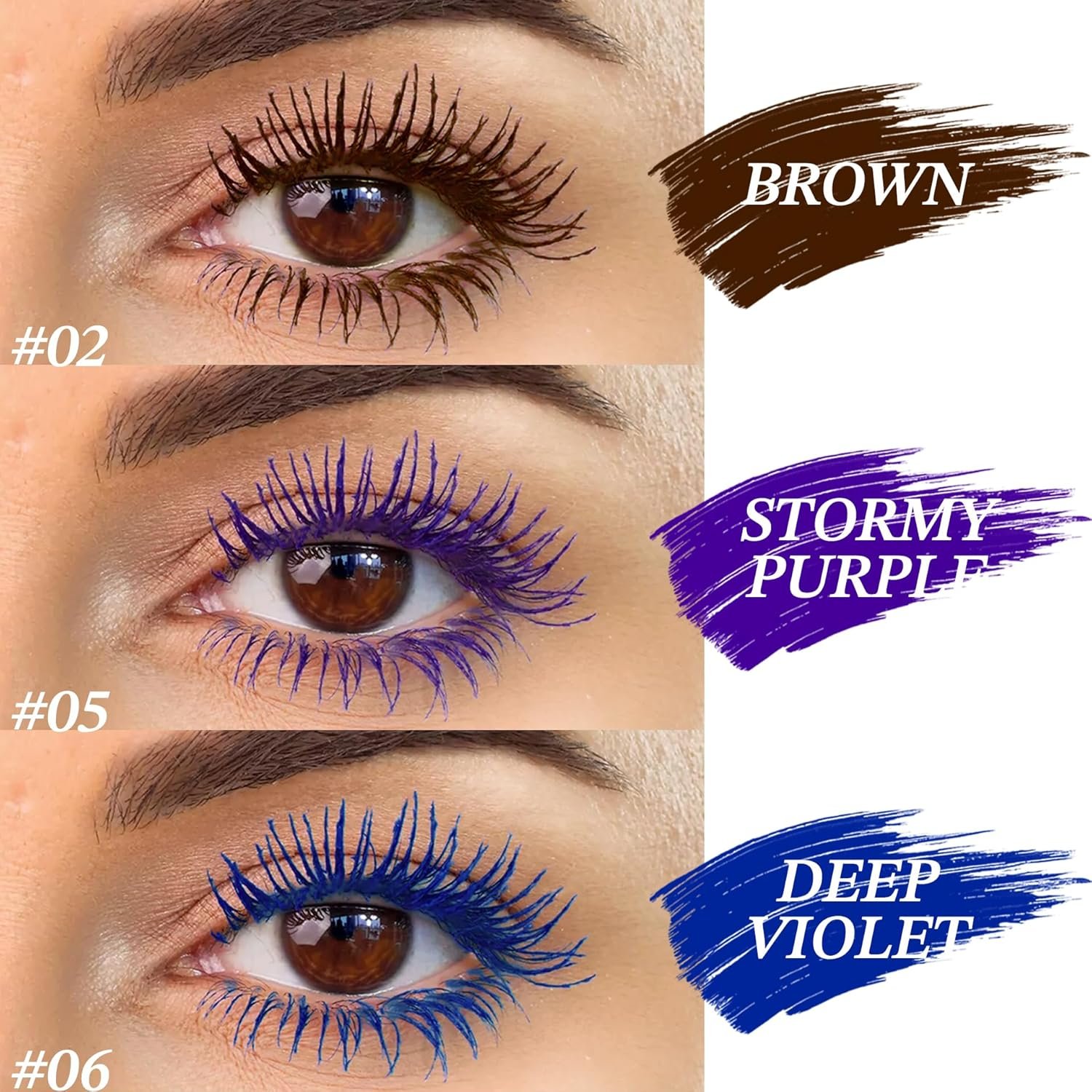 EXTRA LONG WEAR VOLUMIZING MASCARA (BROWN) - Image 8