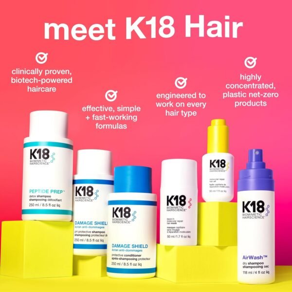 K18 AirWash™ Dry Shampoo, Non-Aerosol, Balances Scalp & Controls Excess Oil Production, 4 Fl Oz - Image 6