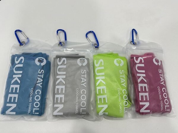 Sukeen 4 Pack Cooling Towel (40"x12") for Sweat, Quick-Drying Neck Cooling Wraps, Soft & Breathable Chilly Sports Towel for Yoga, Sport, Running, Workout, Cooking, Microfiber - Image 11