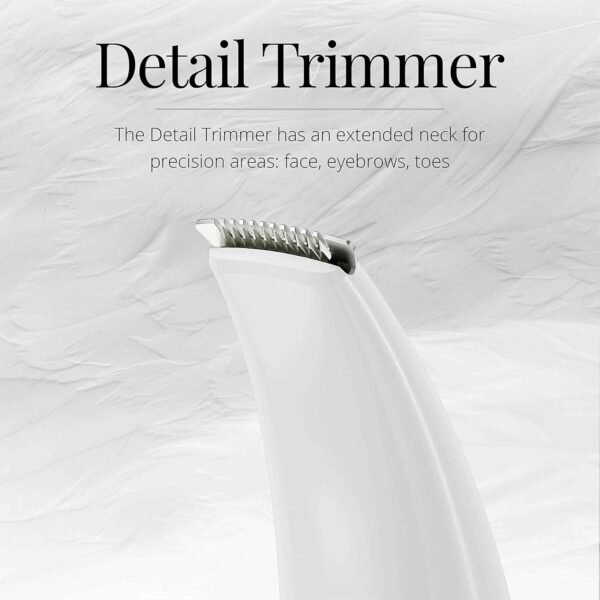 Remington Smooth & Silky Body & Bikini Kit, Cordless bikini trimmer and shaver for women, Waterproof for grooming in the shower, White/Green - Image 3