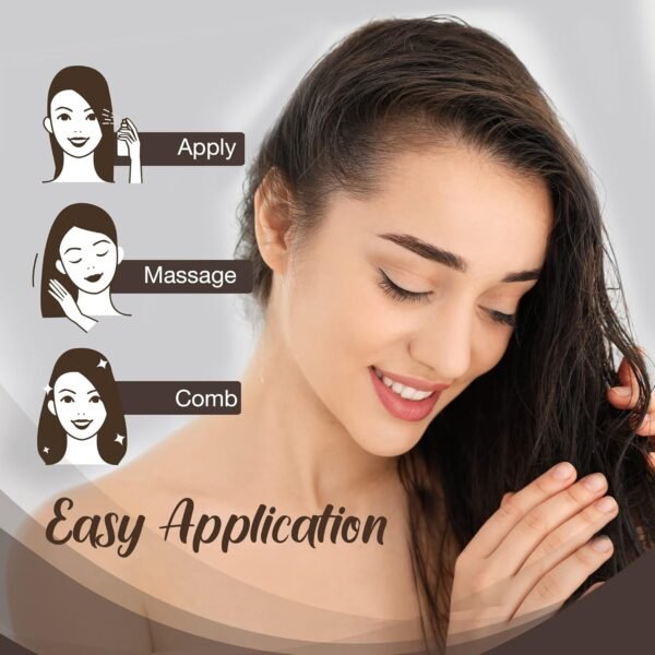 HerStyler Castor Oil Hair Serum for Hair Growth - Hair Shine Serum with Vitamin E - Hair Growth Serum - Hair Serum Heat Protectant - Vitamin E Hair Serum for Silky Hair - Image 8