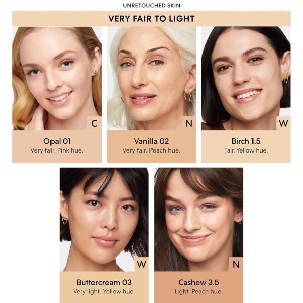 bareMinerals Complexion Rescue Tinted Moisturizer for Face with SPF 30 + Hyaluronic Acid, Hydrating Tinted Mineral Sunscreen for Face, Skin Tint, Vegan - Image 6