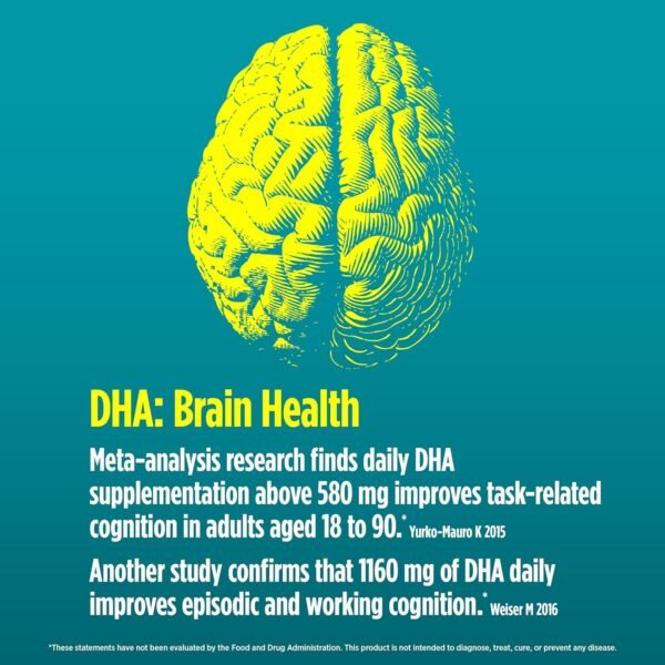 Biotest Flameout DHA-Rich Fish Oil - 4200 mg Omega-3 - Pharmaceutical Grade DHA & EPA - 90 Softgels (30 Day Supply) - Image 6