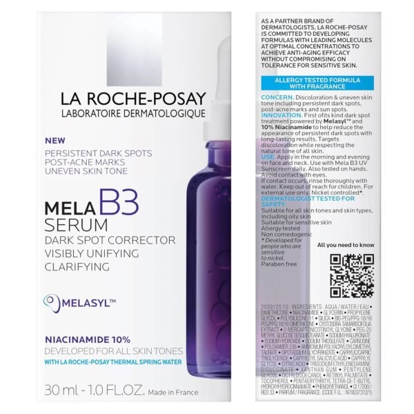 La Roche-Posay Mela B3 Serum, Dark Spot Corrector With Anti-Aging Melasy - Image 9