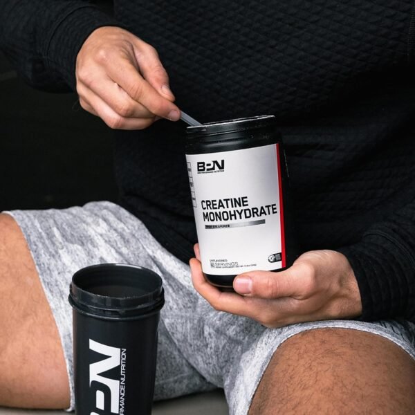 BARE PERFORMANCE NUTRITION, BPN Pure Creatine Monohydrate Powder by Creapure, 5g of Creatine per Serving, Supports Muscle Growth, Unflavored Creatine Powder, 60 Servings - Image 6