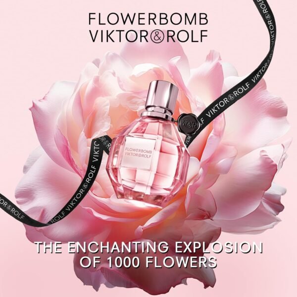 Viktor&Rolf - Flowerbomb Eau de Parfum - Women's Perfume - Floral & Woody - With Notes of Rose, Peony & Patchouli - Image 4