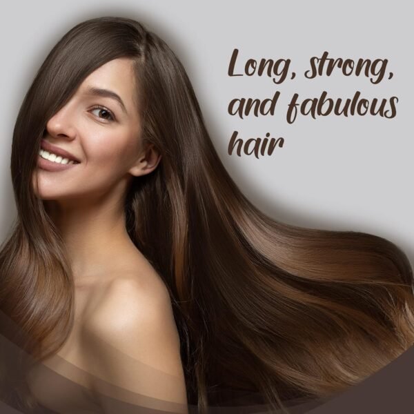 HerStyler Castor Oil Hair Serum for Hair Growth - Hair Shine Serum with Vitamin E - Hair Growth Serum - Hair Serum Heat Protectant - Vitamin E Hair Serum for Silky Hair - Image 6