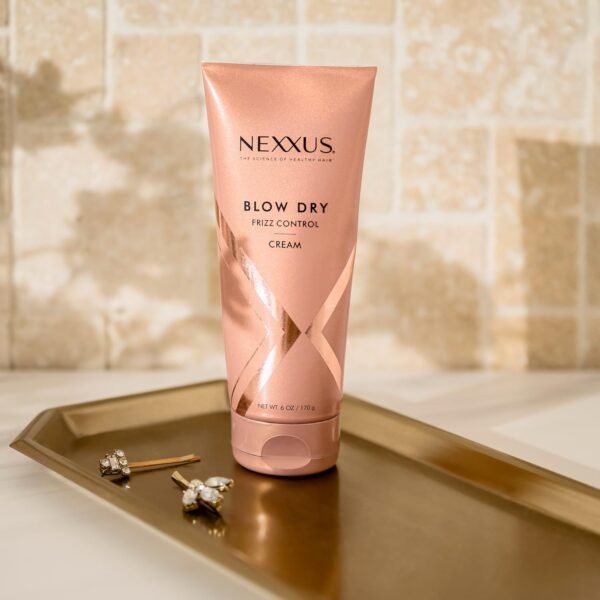 Nexxus Smooth & Full Blow Dry Balm Weightless Style Frizz Control, Volume & Heat Protect Styling Cream for Smooth & Full Hair 6 oz - Image 11