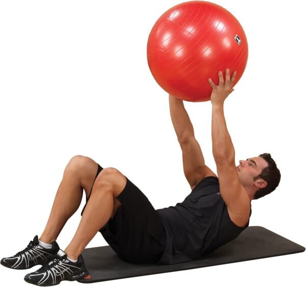 Body-Solid (BSTFM20) Hanging Exercise Mat - Thick Workout Mat for Home Gym, Ideal for Yoga, Exercise & Fitness, Extra Thick Foam for Comfort, Perfect for Home Workouts (71"x23"), Black - Image 3