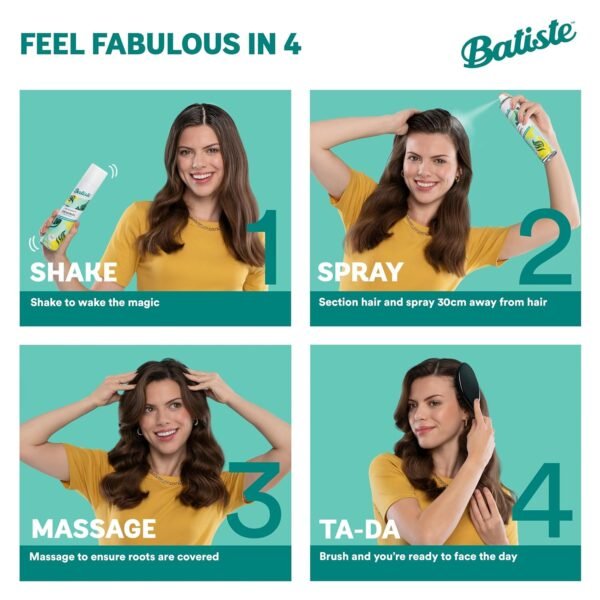 Batiste Dry Shampoo for Dark Hair, 3.81 oz - Image 9