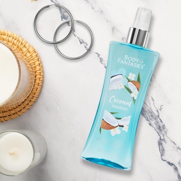 Body Fantasies Coconut Fantasy for Women - 8 oz Body Spray - Image 6