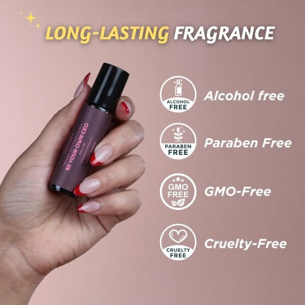 Folkulture Roll On Perfume Set of 3, Essential Oil Roller Blends or Pheromone Perfumes for Women for Fragrance, Fragrance Oil Roll On, Wild Rose, Peony, Fig Tree - You've Got This - Image 5
