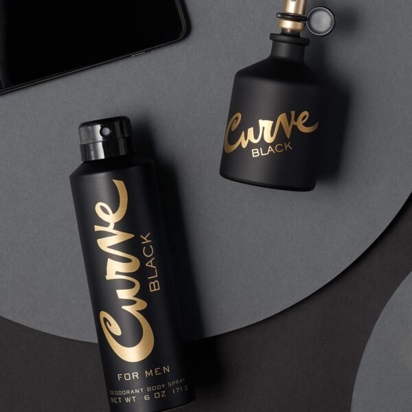 Curve Black For Men, Cologne Spray with Casual Day or Night Scent, 4.2 oz - Image 6