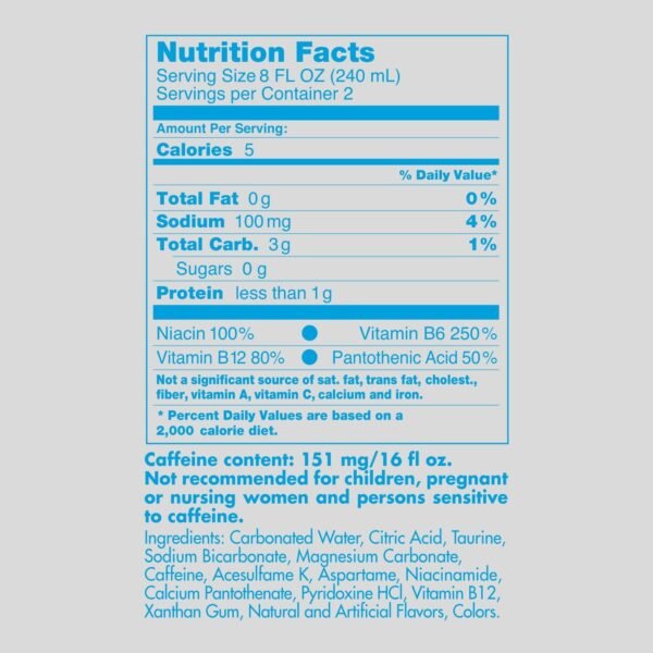 Red Bull Sugar Free Energy Drink with 151mg Caffeine plus Taurine & B Vitamins, 16 Fl Oz, Pack of 12 Cans - Image 10