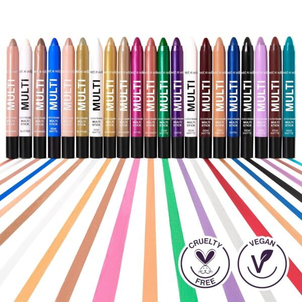 wet n wild Color Icon Cream Eyeliner Eyeshadow Multi-Stick, Moisturizing, Nourishing Velvety Cream-to-Powder Buildable & Blendable Formula, Cruelty-Free & Vegan - Royal Scam - Image 7