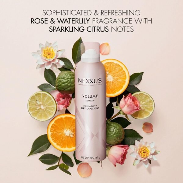 Nexxus Volume Refresh Dry Shampoo For Oil Control + Root-Lifting 72 Hour Freshness with FLEXX-ADAPT Technology 5 oz - Image 13