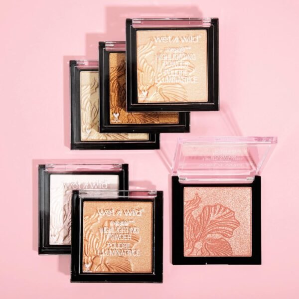 wet n wild MegaGlo Highlighting Powder Warm Gold Golden Flower Crown - Image 8