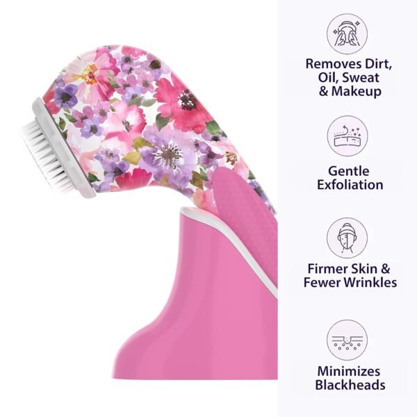 Michael Todd Beauty - Soniclear Elite - Facial Cleansing Brush System - 6-Speeds - Face Cleansing Brush & Exfoliating Body Scrubber - Image 3