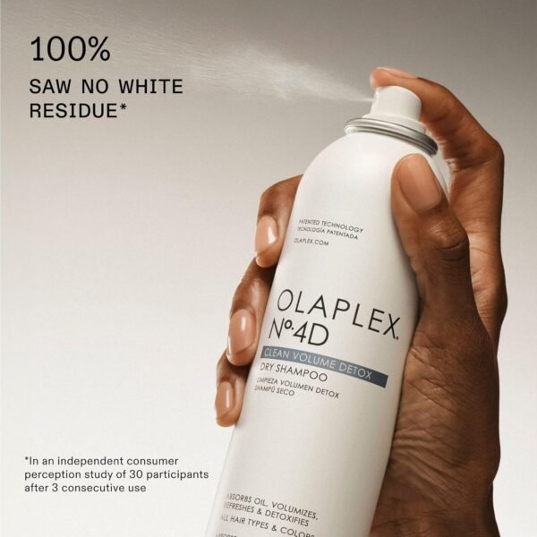 Olaplex No. 4D Clean Weightless Volume Dry Shampoo, Detoxifies Scalp, Neutralizes Odor, Leaves Hair Feeling Clean, For All Hair Types, 1.69 oz - Image 3