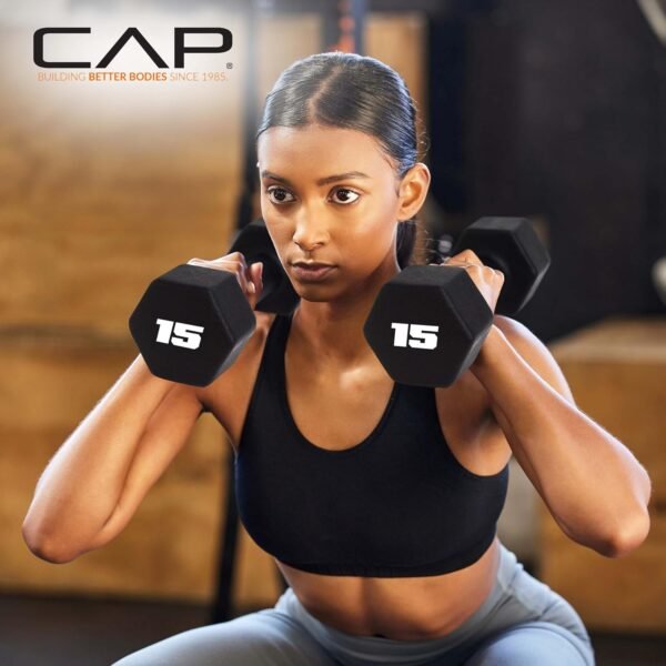 CAP Barbell Neoprene Dumbbell Weights Pairs & Sets | Multiple Colors - Image 7