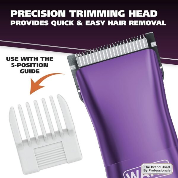 Wahl Pure Confidence Rechargeable Electric Trimmer, Shaver, & Detailer for Smooth Shaving & Trimming of The Face, Underarm, Eyebrows, & Bikini Areas – Model 9865-100 - Image 5