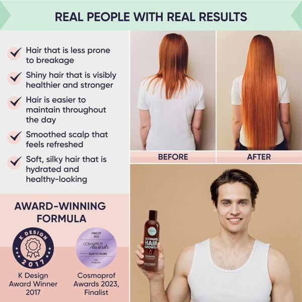 Moerie Hair Growth & Repair Mask - Restorative, Vegan-Friendly Treatment for Longer, Thicker, Fuller Hair - 100ml - Image 5
