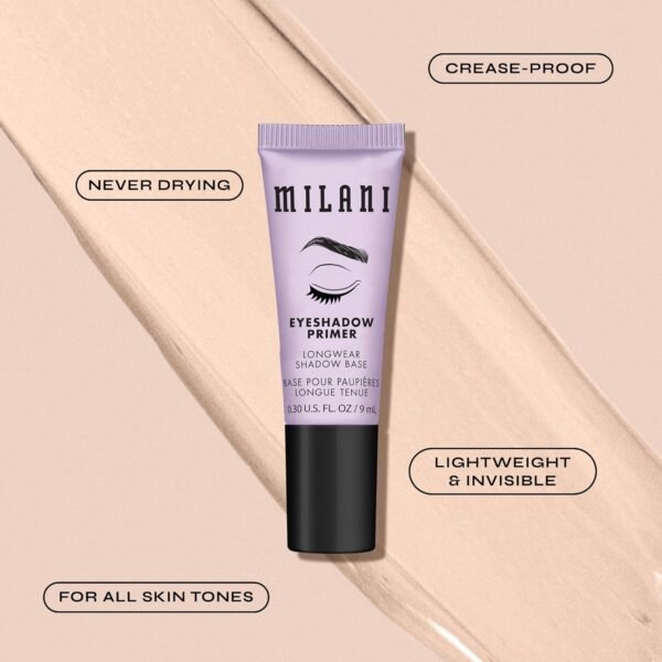 Milani Eyeshadow Primer - Nude (0.3 Fl. Oz.) - Image 4