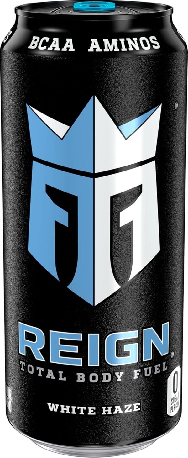 Reign Total Body Fuel, White Haze, Fitness & Performance Drink, 16 Fl Oz (Pack of 12) - Image 4