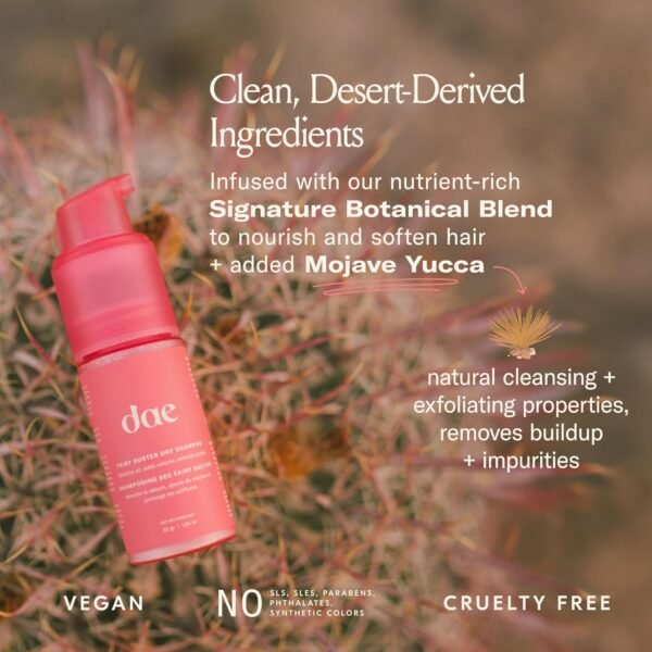 DAE Hair Fairy Duster Dry Shampoo & Kabuki Blending Brush Duo - Image 8