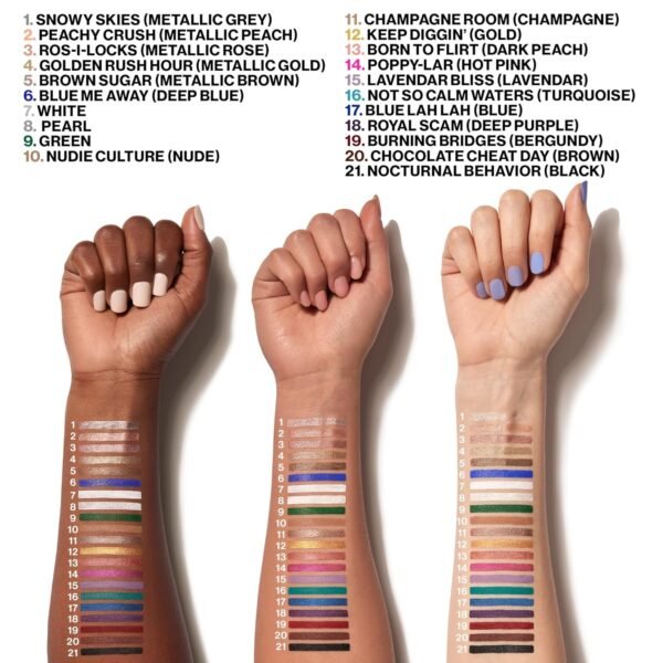wet n wild Color Icon Cream Eyeliner Eyeshadow Multi-Stick, Moisturizing, Nourishing Velvety Cream-to-Powder Buildable & Blendable Formula, Cruelty-Free & Vegan - Royal Scam - Image 4