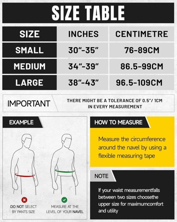 MANUEKLEAR 2-in-1 Weightlifting Belt & Dip Belt with 36.7 IN Rope, Double-Layer Weight Lifting Belts, Powerlifting Gym Weighted Belt for Pull Up Squat - Image 7
