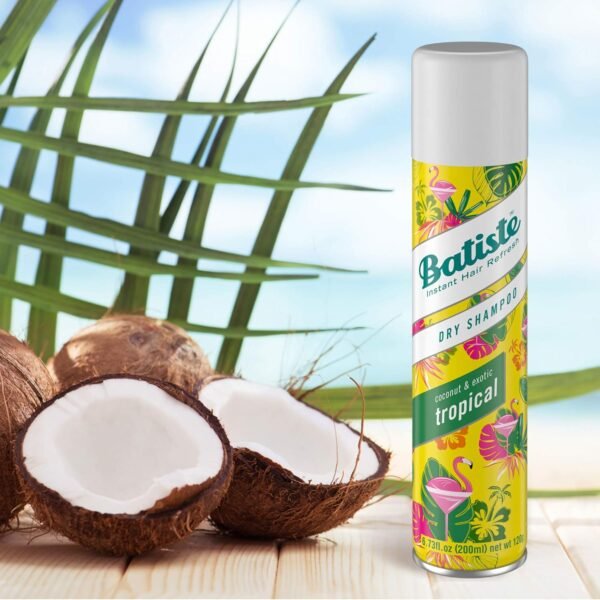 Batiste Dry Shampoo, Tropical Fragrance, 6.73 fl. oz. (Pack of 3) - Image 8