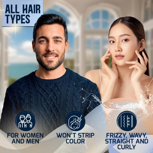 Biotin Hair Mask - Deep Conditioner with Collagen and Keratin for Dry, Damaged and Curly Hair - Fine Conditioning Moisturizer Treatment for Strengthening - Hydrating Care Products for Women and Men - Image 6